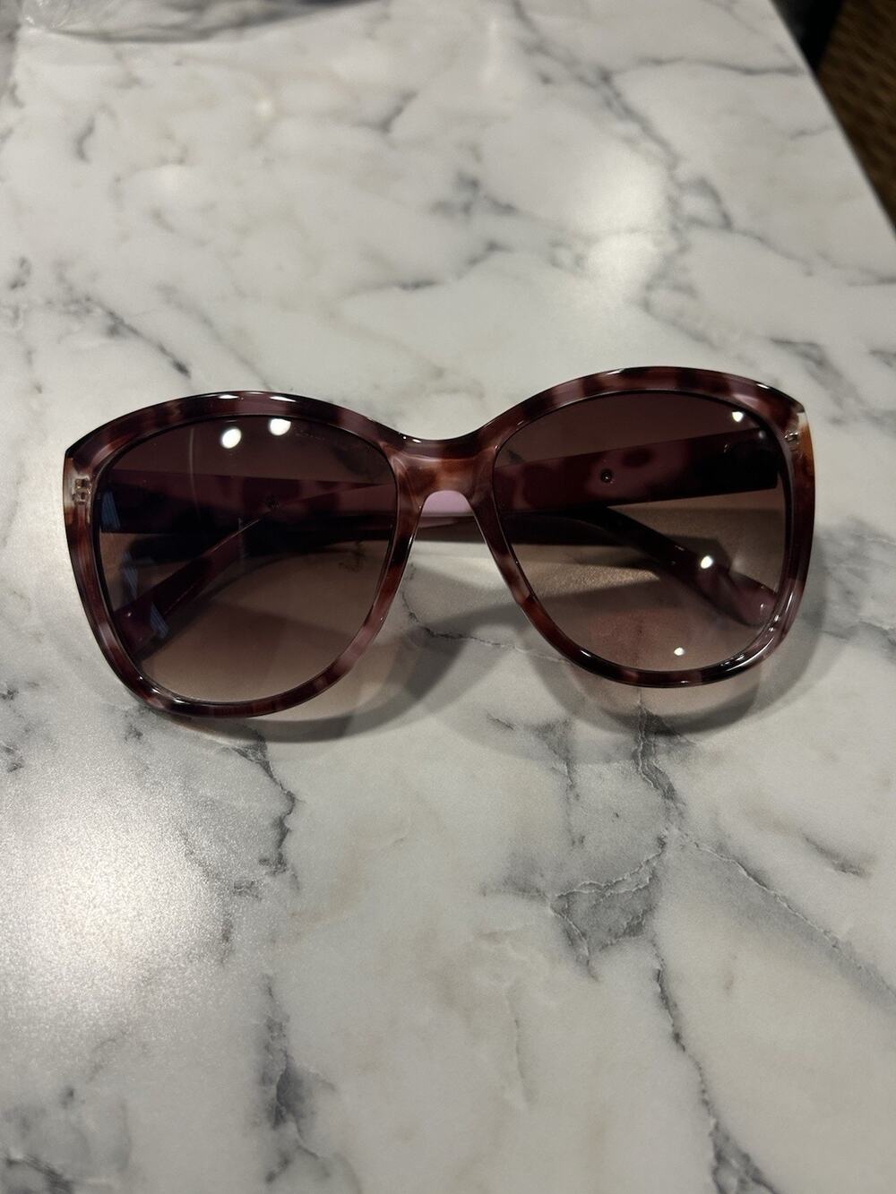 Glance Eyewear Poppet Pink Brown Sunglasses
